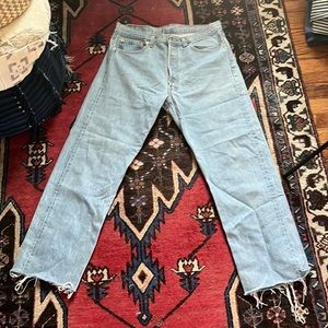 Rigid Levi’s jeans
